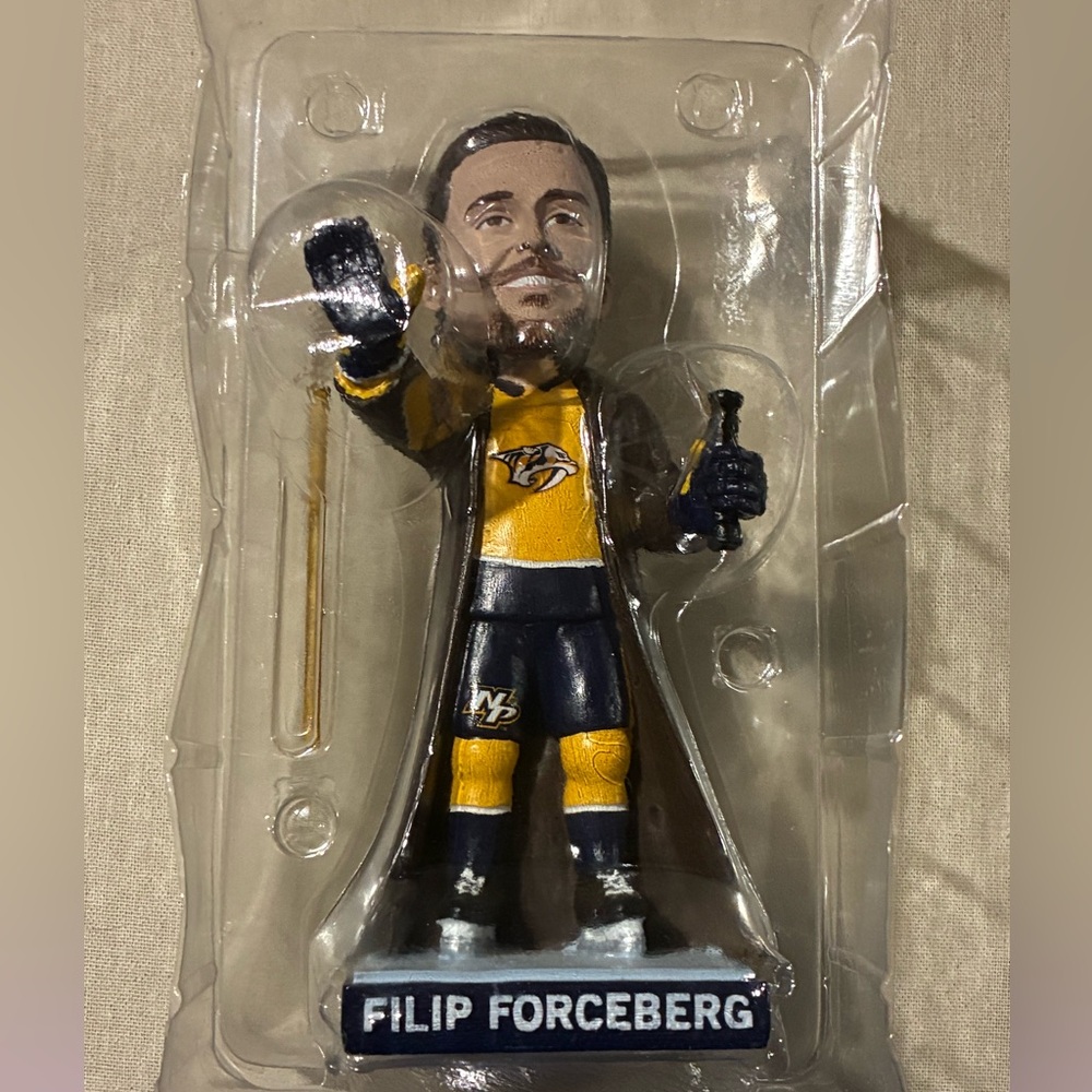 Filip Forceberg Forsberg Nashville Predators Star Wars Night Bobble Head NHL